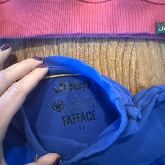 FAT Face UK Jeep sweatshirt and long sleeve bundle size 5/6 - Picture 4 of 7